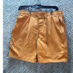 GAP Mens Golden Brown Twill Drawstring‎ Casual Shorts Size M